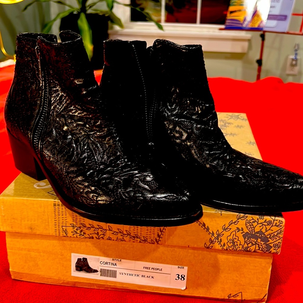 Black Vegan leather